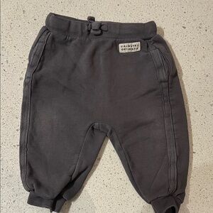 Zara Charcoal Kids Jogger Pants